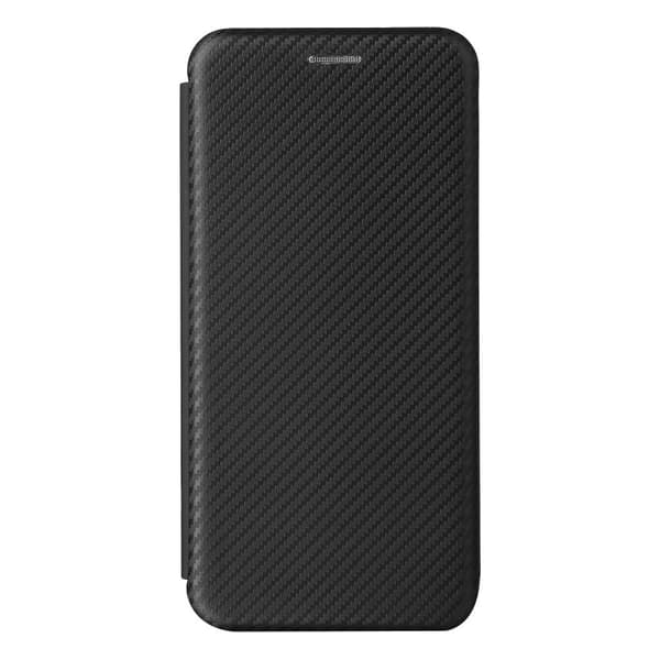 SKALO Samsung A22 4G Carbon Fiber Pungetui - Sort