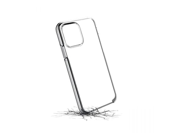 PURO Impact Clear - Baksidedeksel for mobiltelefon - polykarbonat, termoplast-polyuretan (TPU) - gjennomsiktig - 6.1" - for Apple iPhone 13 Pro
