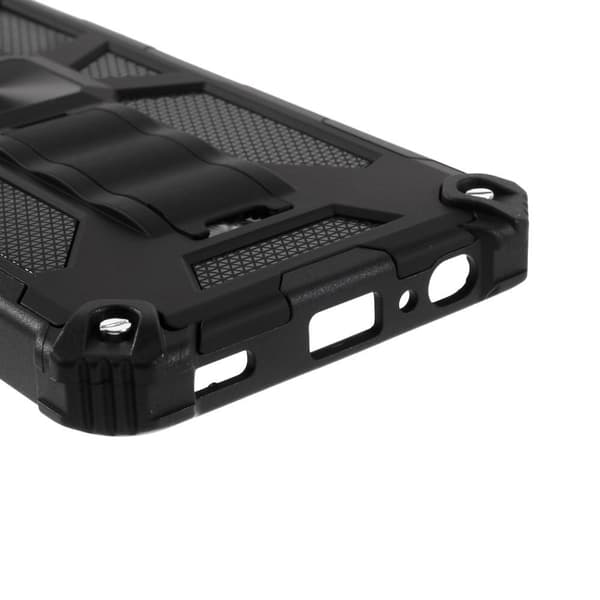 SKALO Samsung A22 4G Armor Phantom Hybrid Cover - Sort