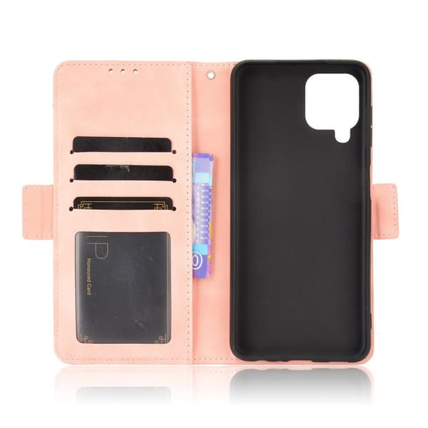 SKALO Samsung A22 4G 6-RUM Pungetaske - Pink