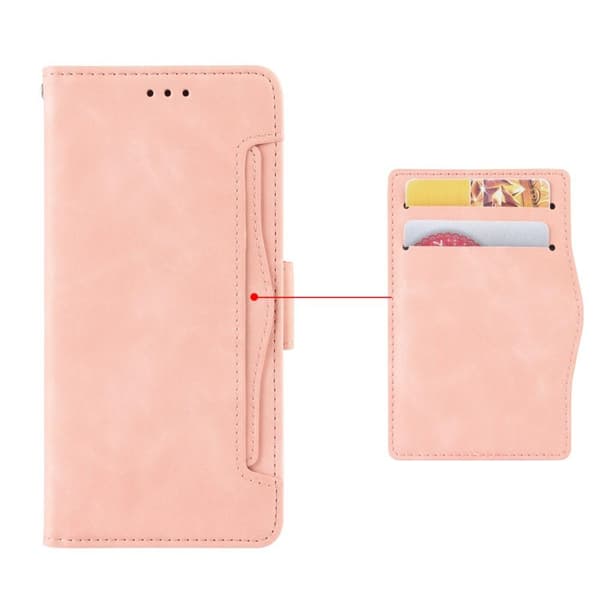 SKALO Samsung A22 4G 6-RUM Pungetaske - Pink