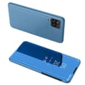 Miniatyrbillede 1 af 6: SKALO Samsung A22 4G Clear View Mirror Etui - Blå