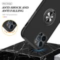 Miniatyrbillede 6 af 7: iPhone 13 Mini Finger Ring Kickstand Hybrid Case