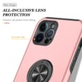 Miniatyrbillede 6 af 7: iPhone 13 Pro Max Fingerring Kickstand Hybrid Taske - Rødguld