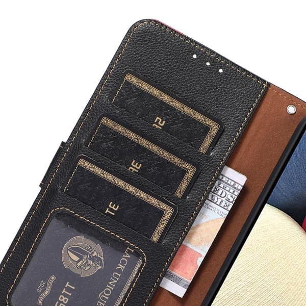 KHAZNEH Phone Cover for Xiaomi Redmi Note 10 4G / 10S - Red/Black