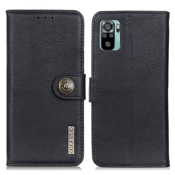 KHAZNEH Wallet Stand Case for Xiaomi Redmi Note 10 4G / Note 10S