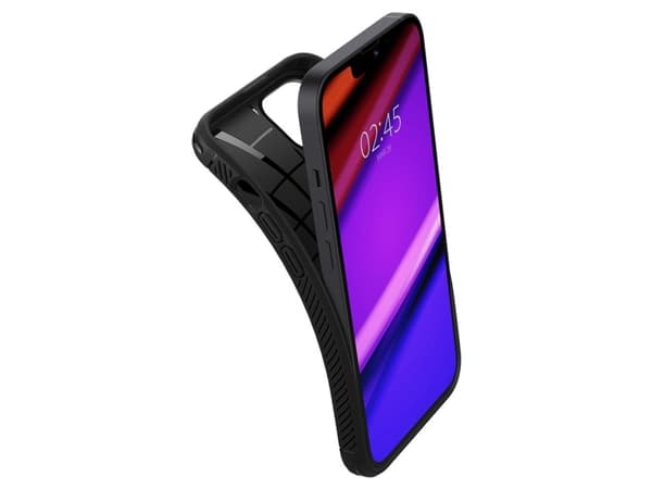 Spigen ACS03518, Suojus, Apple, iPhone 13, 15,5 cm (6.1"), Musta