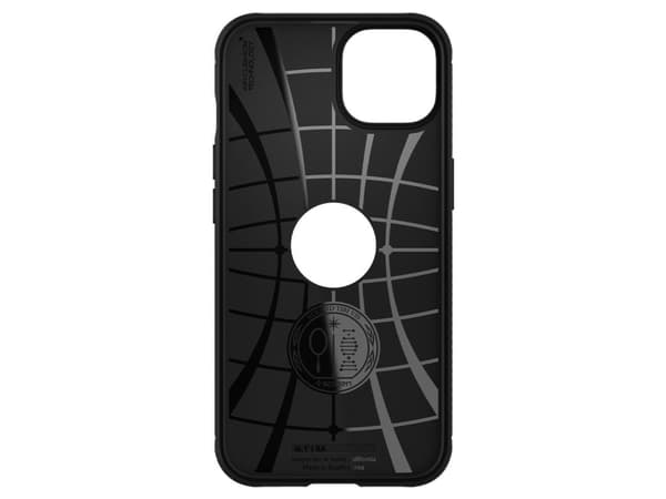 Spigen ACS03518, Suojus, Apple, iPhone 13, 15,5 cm (6.1"), Musta