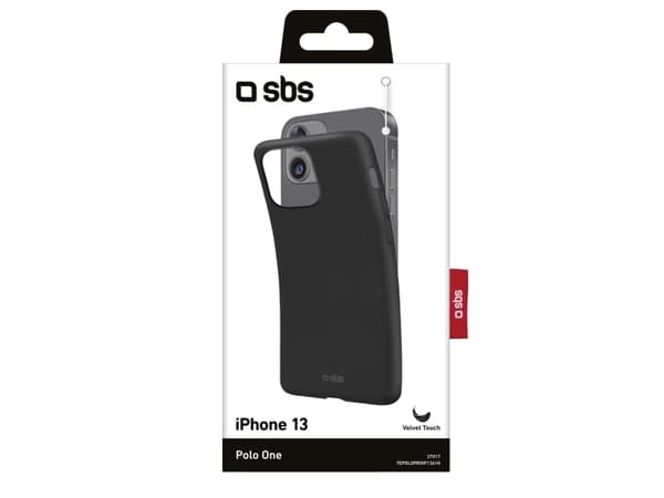 SBS TEPOLOPROIP1361K, Suojus, Apple, iPhone 13, 15,5 cm (6.1"), Musta