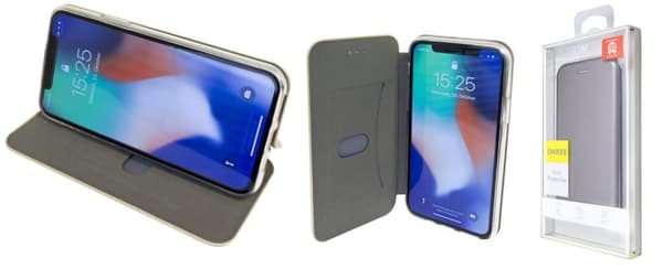 iPhone 13 Pro Flip Cover Svart Osaka