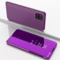 Pikkukuva 2 / 6: SKALO Samsung A22 5G Clear View Mirror Lompakko - Violetti