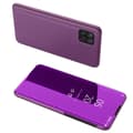 Pikkukuva 1 / 6: SKALO Samsung A22 5G Clear View Mirror Lompakko - Violetti