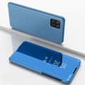Pikkukuva 2 / 6: SKALO Samsung A22 5G Clear View Mirror Lompakko - Sininen
