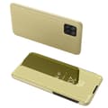 Miniatyrbillede 1 af 6: SKALO Samsung A22 5G Clear View Mirror Etui - Guld