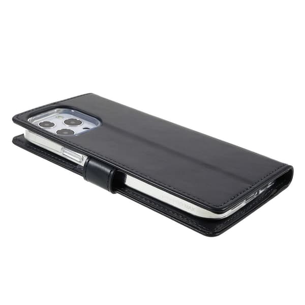 MERCURY GOOSPERY Blue Moon Wallet Case iPhone 13 Pro Black