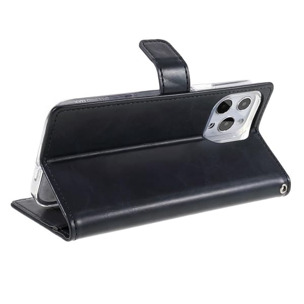 MERCURY GOOSPERY Blue Moon Wallet Case iPhone 13 Pro Black
