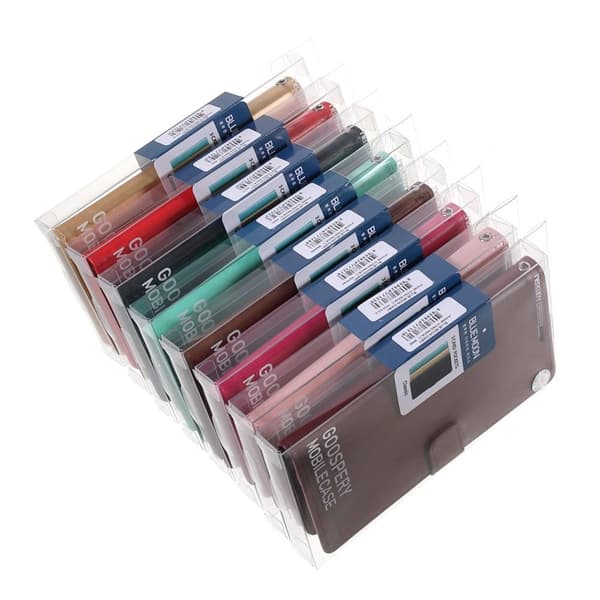 MERCURY GOOSPERY Blue Moon Wallet Case iPhone 13 Pro Black