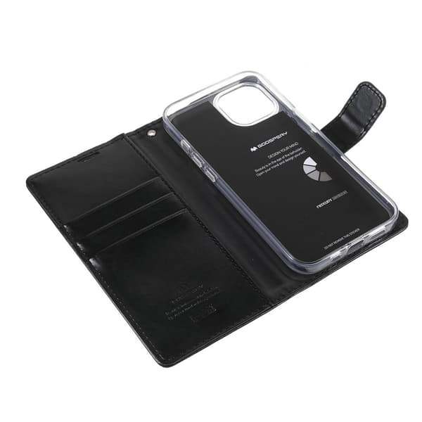 MERCURY GOOSPERY Blue Moon iPhone 13 Mini - Svart