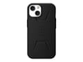Miniatyrbilde 2 av 5: UAG Rugged Case for iPhone 14 [6.1-in] - Civilian for MagSafe Black - Baksidedeksel for mobiltelefon - robust - MagSafe-samsvar - kullstoff-fiber - 6