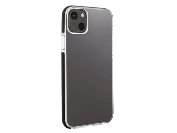 Vivanco Rock Solid Mobiltelefon backcover Apple iPhone 13 Transparent, Sort Induktiv opladning, Stødsikker RSCVVIPH2021T