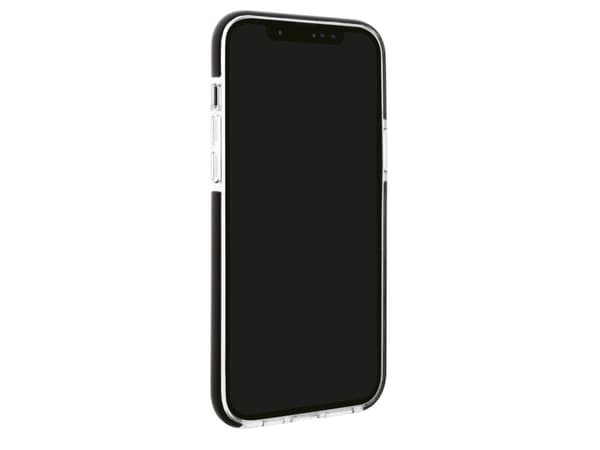 Vivanco Rock Solid Mobiltelefon backcover Apple iPhone 13 Transparent, Sort Induktiv opladning, Stødsikker RSCVVIPH2021T