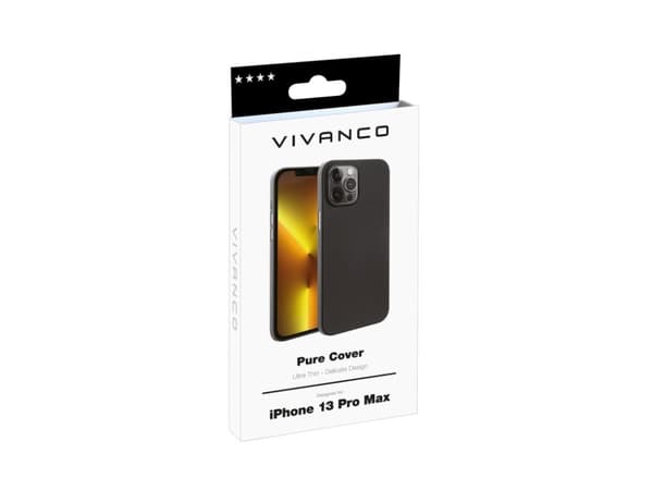 Vivanco Pure Handy-Schutzhülle 17 cm (6.7" ) Cover Transparent (PUCVVIPH2021PMBK)