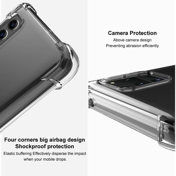IMAK Four Corners Airbag TPU Skal Motorola Edge 20 Pro
