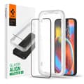Miniatyrbild 1 av 5: Spigen Alm FC iPhone 14/13/13 Pro Härdat Glas Skärmskydd