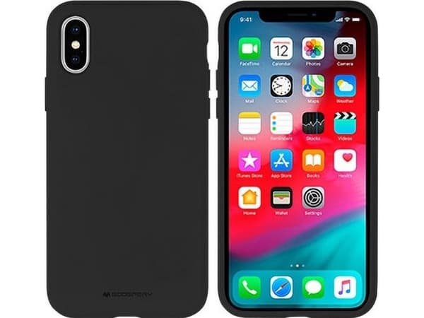 Mercury MERCURY SILICONE CASE SAM A72 5G BLACK / CZARNY
