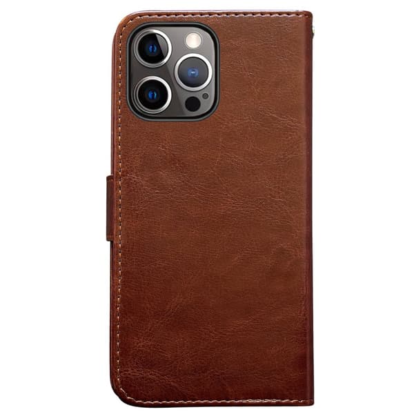Nahkalompakko iPhone 13 Pro - Luksusnahkakotelo