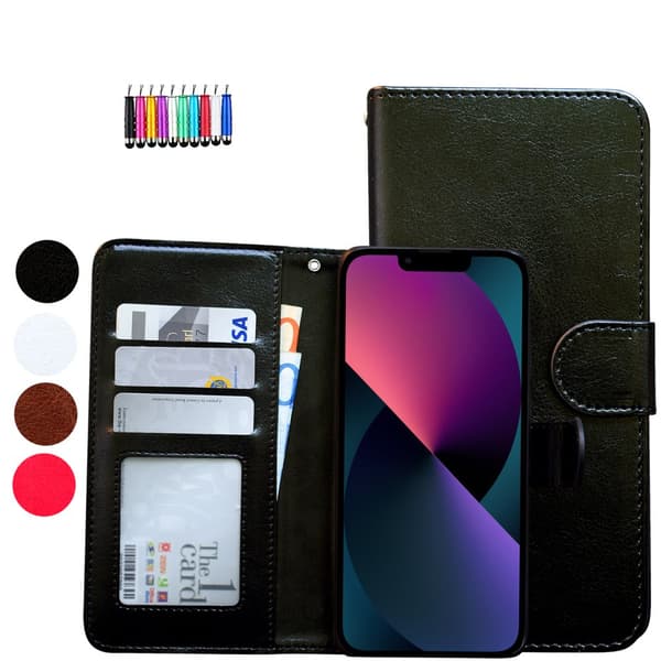 iPhone 13 Lompakkokotelo - Eleganssi ja Suojaus Yhdessä!