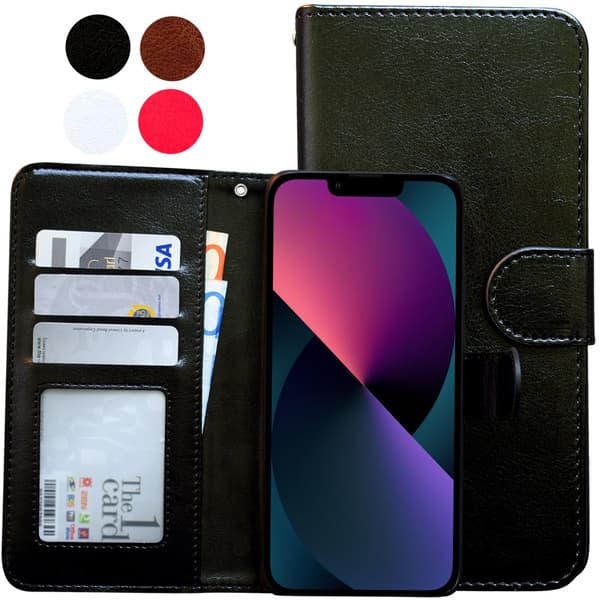 Enkel Elegance til iPhone 13 - Plånboksfodral!
