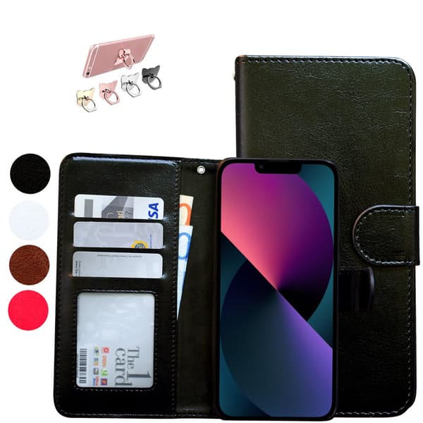 Pung Tilfælde til iPhone 13 - Enkel, Elegant & Beskyttende Black
