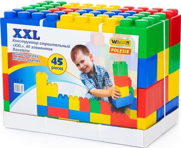 Wader Polesie Builder Blocks 72 stykker (68040)