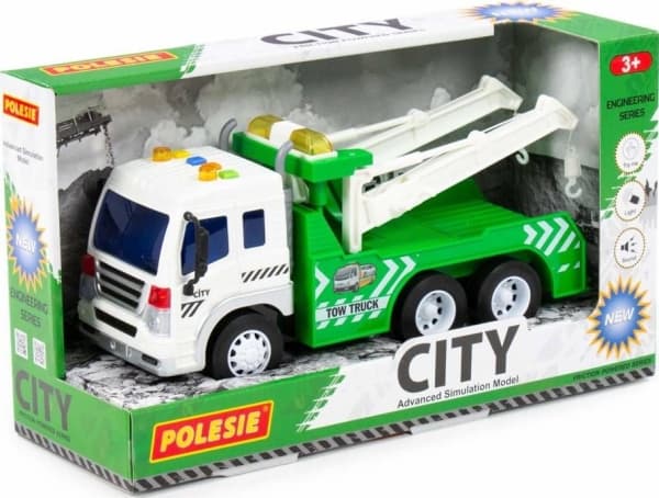 Polesie AUTO TOLER DZ/SW P/B 32X18X12 ZIE WAD