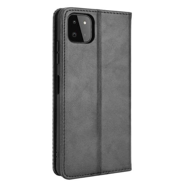 Samsung Galaxy A22 5G Lommebok-deksel - Svart