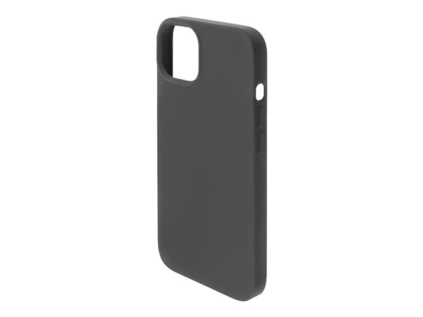 4smarts Cupertino - Baksidedeksel for mobiltelefon - silikon, polykarbonat - svart - for Apple iPhone 13 mini