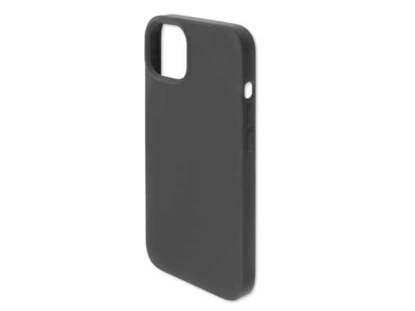 4smarts Cupertino - Baksidesskydd för mobiltelefon - silikon - svart - för Apple iPhone 13
