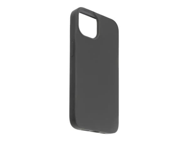 4smarts Cupertino - Baksidesskydd för mobiltelefon - silikon - svart - för Apple iPhone 13