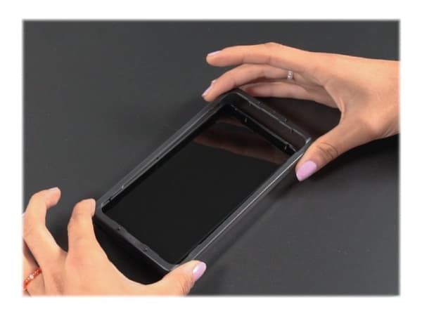 4smarts 360° Starter Set - Baksidedeksel for mobiltelefon - herdet glass, oleofobisk belegg, termoplast-polyuretan (TPU) - blank - for Apple iPhone 1