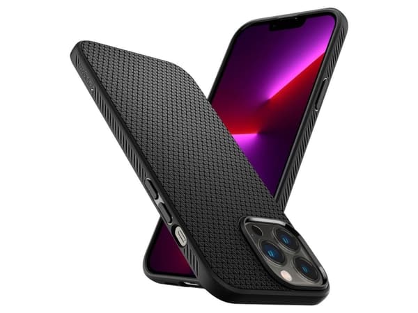Spigen ACS03201, Etui, Apple, iPhone 13 Pro Max, 17 cm (6.7"), Sort