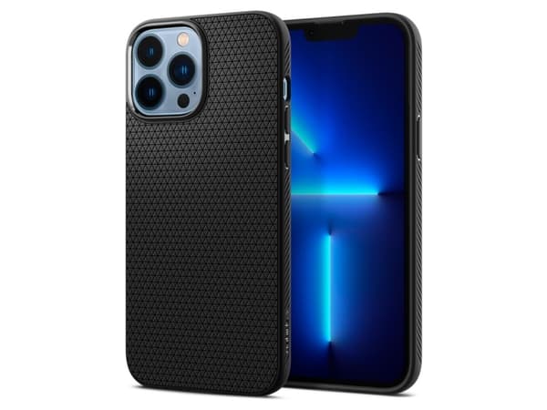 Spigen ACS03201, Etui, Apple, iPhone 13 Pro Max, 17 cm (6.7"), Sort