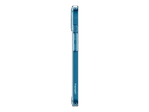 Spigen Ultra Hybrid - Baksida till mobiltelefon - polykarbonat, termoplastisk polyuretan (TPU) - Kristallklar - 5,4" - för Apple iPhone 13 mini