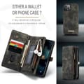 Pikkukuva 3 / 11: CASEME iPhone 13 Mini 2-in-1 Lompakon Puhelimen Kuori - Musta
