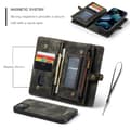 Pikkukuva 6 / 11: CASEME iPhone 13 Mini 2-in-1 Lompakon Puhelimen Kuori - Musta
