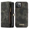 Pikkukuva 1 / 11: CASEME iPhone 13 Mini 2-in-1 Lompakon Puhelimen Kuori - Musta