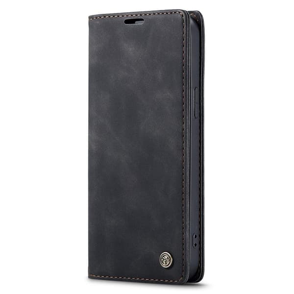 CASEME Retro tegnebog taske til iPhone 13 Pro - sort