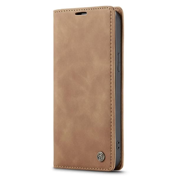 CASEME Plånboksfodral iPhone 13 Pro - Brun
