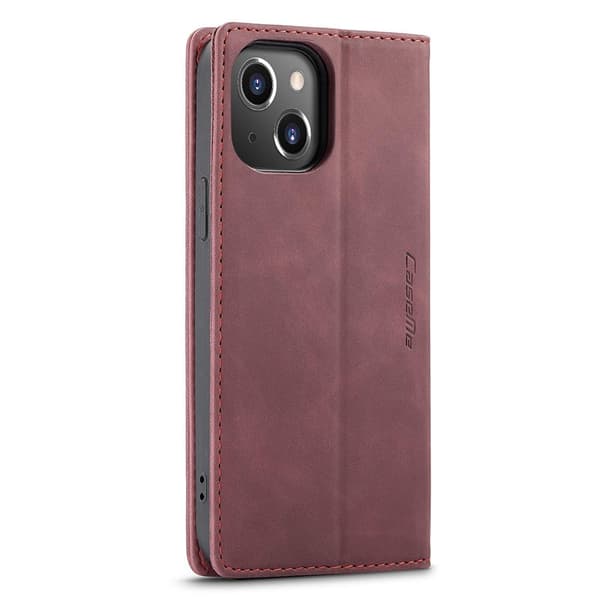 CASEME Plånboksfodral iPhone 13 Pro - Röd