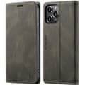 Miniatyrbillede 1 af 6: AUTSPACE A01 Retro Wallet Case for iPhone 13 Pro Max - Coffee